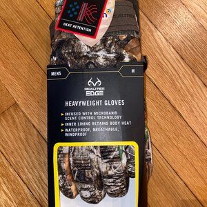 Realtree Edge Heavyweight Gloves - Men's Medium